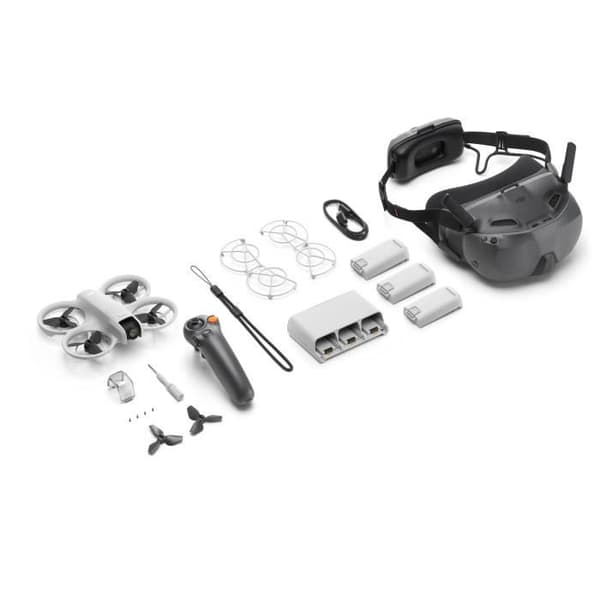 Drooni - DJI - Neo Motion Fly More Combo - Immersiivinen FPV-lento - RC Motion 3 - DJI Goggles N3 - 3 akkua - Latauskeskus