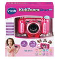 Pikkukuva 3 / 3: Lasten kamera - VTECH - Kidizoom Duo DX Pink - 75 dynaamista suodatinta - 5 lisätyn todellisuuden peliä