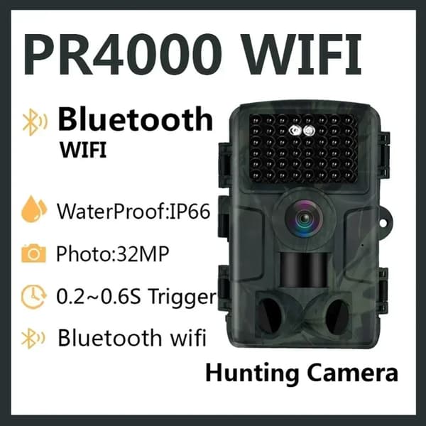 Kamera til Jagten, 32MP, Vandafvisende IP66,1stk