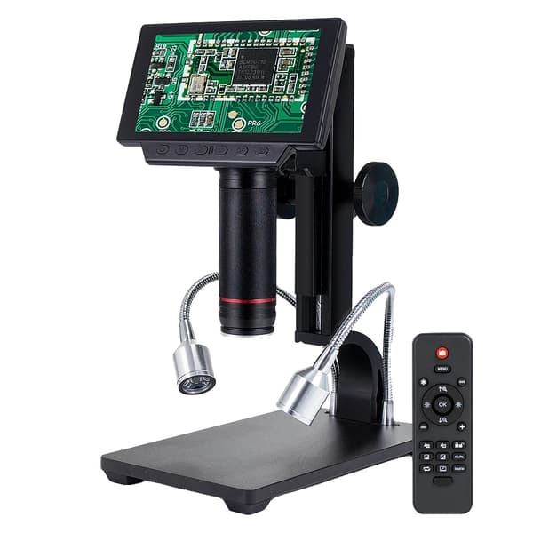 HDMI Digitalt Mikroskop, 560X Förstoring, 5-Tums Skärm,ADSM302, 560X