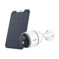 Miniatyrbillede 1 af 2: 4G LTE Smart Sikkerhedskamera, 2K/4K UHD, Langvarigt Batteri,EU-stik, Fast brændvidde, 4MP kamera Tilføj solenergi