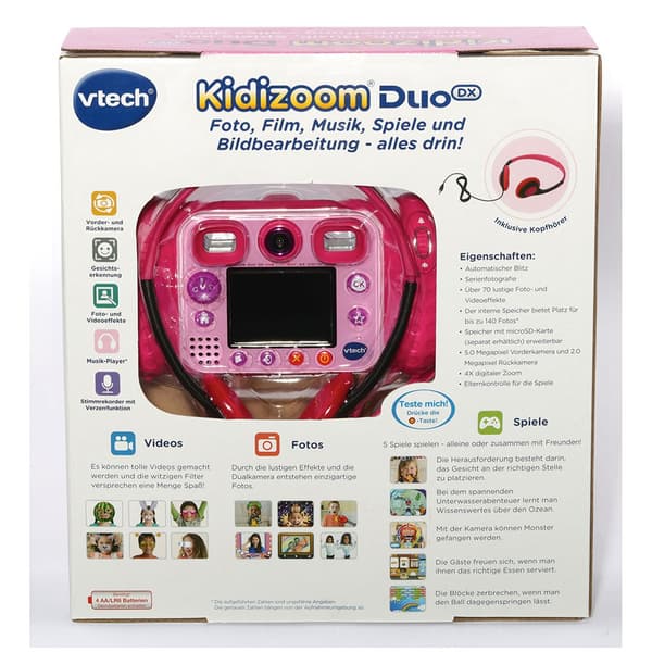 Vtech Kamera Kidizoom Duo Dx Rosa