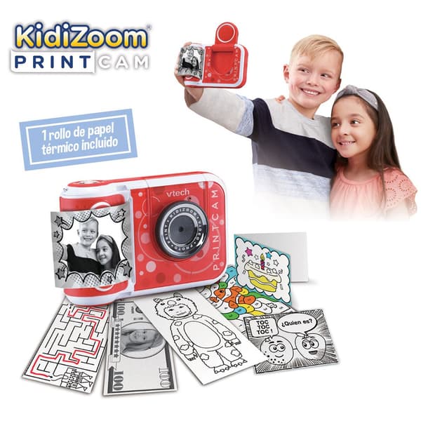 Vtech Utskrift Av Camara Kidizoom Silver