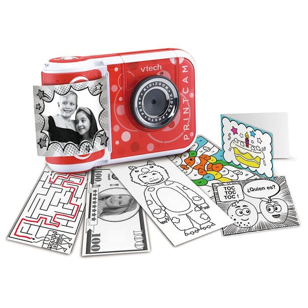 Vtech Utskrift Av Camara Kidizoom Silver