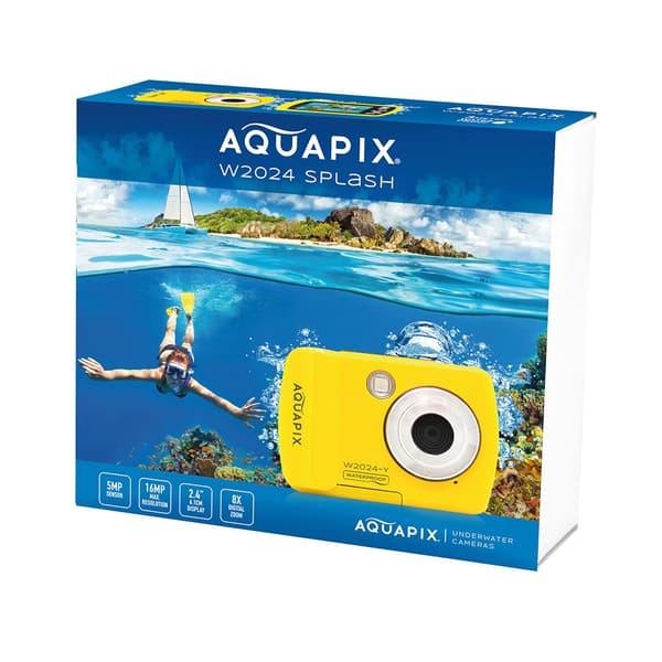 Easypix Aquapix W2024 Splash yellow 10067 Gul