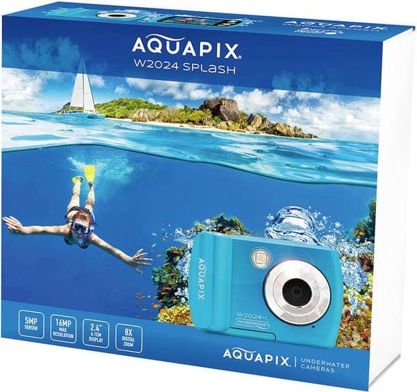 Easypix Aquapix W2024 Splash Iceblue 10065 Blå