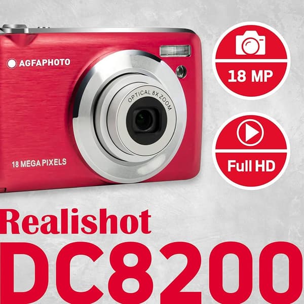 AgfaPhoto Realishot DC8200, red