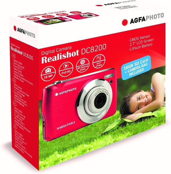 AgfaPhoto Realishot DC8200, red