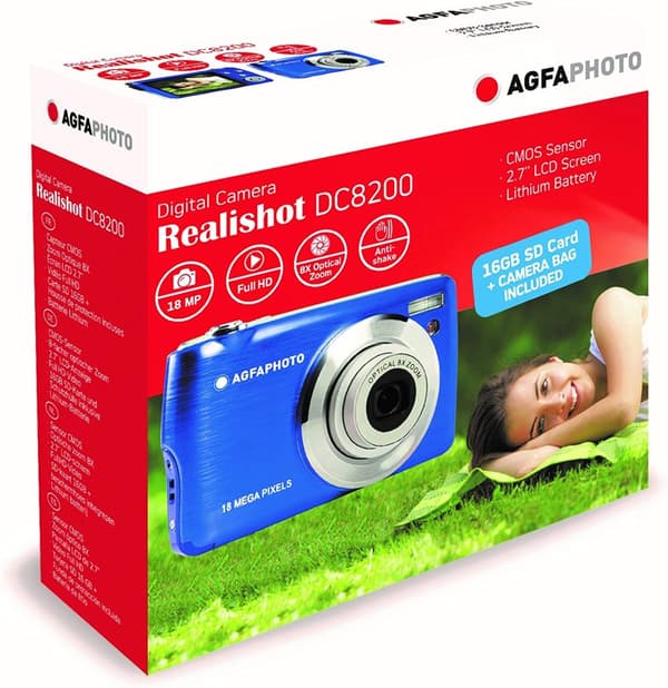 AgfaPhoto Realishot DC8200, blue Blå