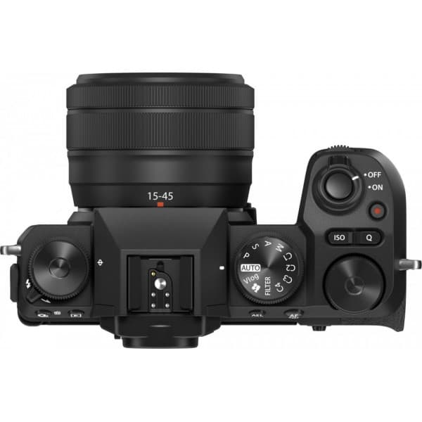Fujifilm X-S20 systemkamera, sort + 15-45 mm objektiv