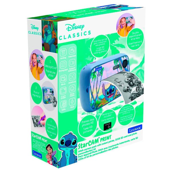Lexibook Disney Stitch Instant Camera
