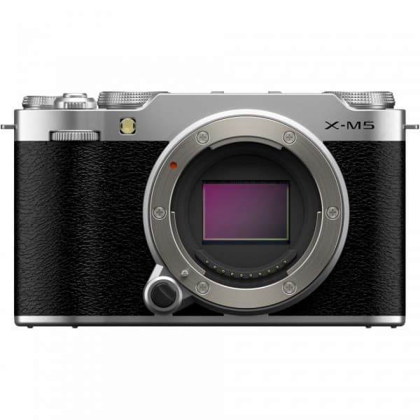 FUJIFILM X-M5 systemkamera hus, sølv Sølv