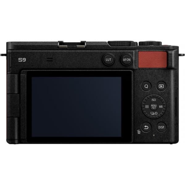 Panasonic LUMIX S9 -systemkamera, krop. Rød