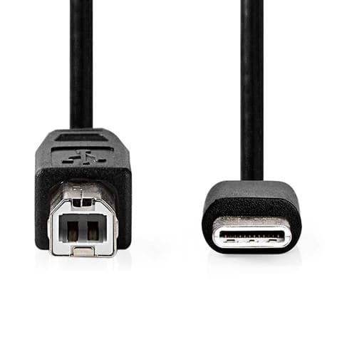 USB Cable 2m USB-C to USB-B