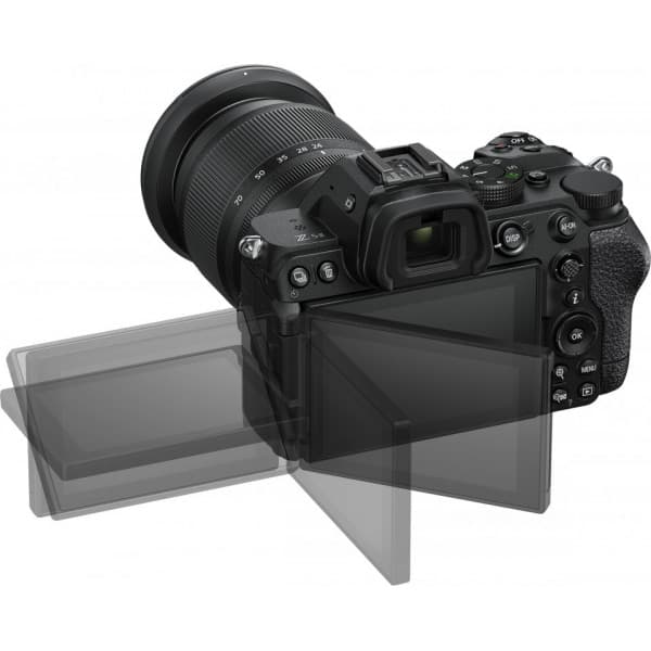 Nikon Z5 II -järjestelmäkamera, runko + NIKKOR Z 24-70mm f/4 S objektiivi
