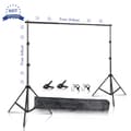 Miniatyrbild 2 av 2: Bakgrundsramp, Justerbar Höjd, Fotostudio Stödstativ, 2X3M Stativ, passar B Nr sandbag