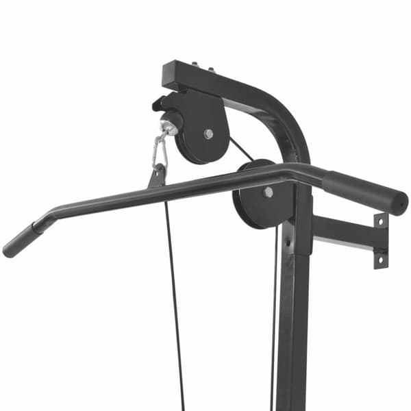 vidaXL vægmonteret home gym med 2 pull up-stænger
