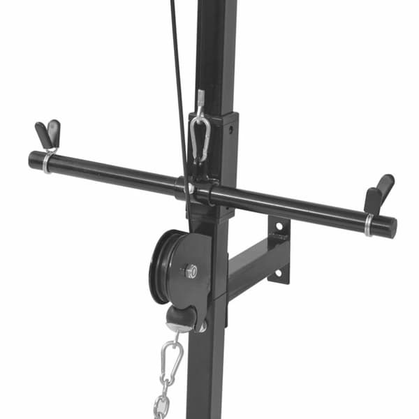 vidaXL vægmonteret home gym med 2 pull up-stænger