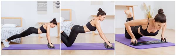 Træningsbræt med push-up-håndtag 11 i 1