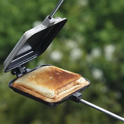 smörgåsjärn för öppen eld, COGHLANS CAMP COOKER alu/non-stick, CG9010
