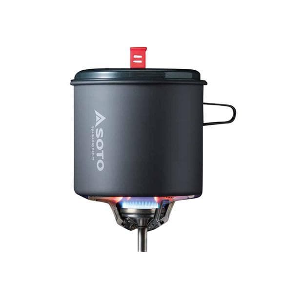 SOTO NEW RIVER POT COMBO + SOTO AMICUS WITH IGNITER, gaskök