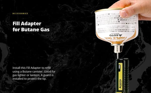 SOTO FILL ADAPTOR FOR BUTAN GAS SSOD-TRC