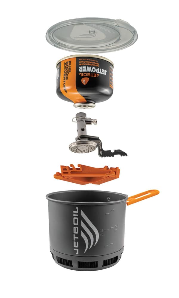 JETBOIL STASH COOKING SYSTEM 0.8L Titan, gaskök