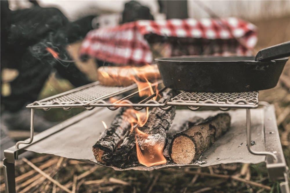 ROBENS TIMBER MESH GRILL L, grillnät, grillgaller, eldnät