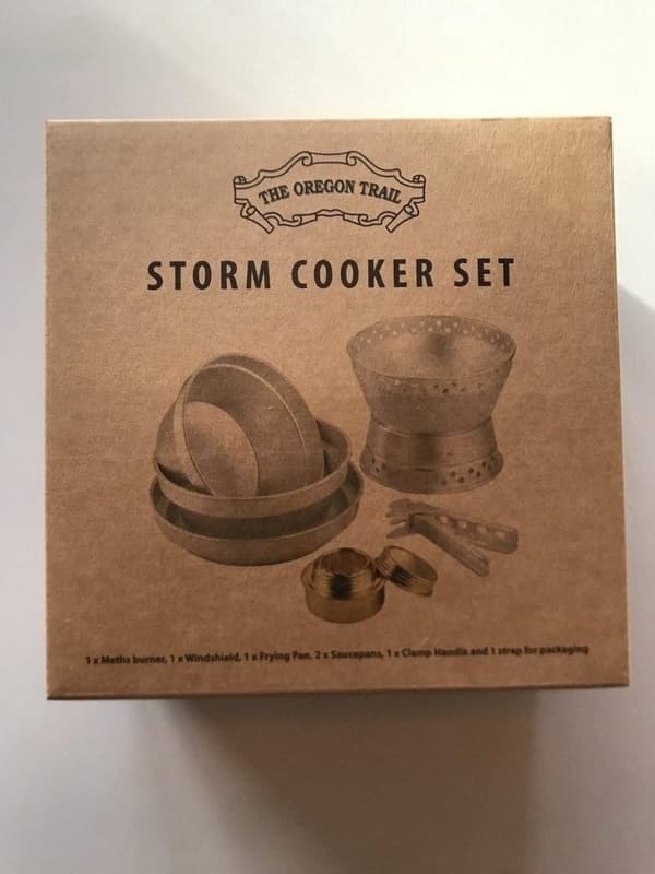spritkök prepping, stormkök, BRIV STORMKÖK (OREGON TRAIL STORM COOKER SET)