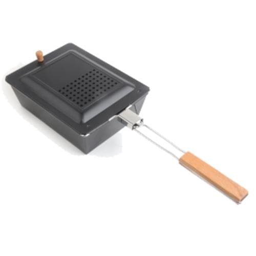 poppkorn över öppen eld, BRIV POPCORN POPPER