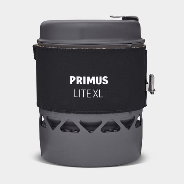 Campingkastrullsystem Primus Lite XL Pot, med värmeväxlare, hårdanodiserad aluminium, 1 liter