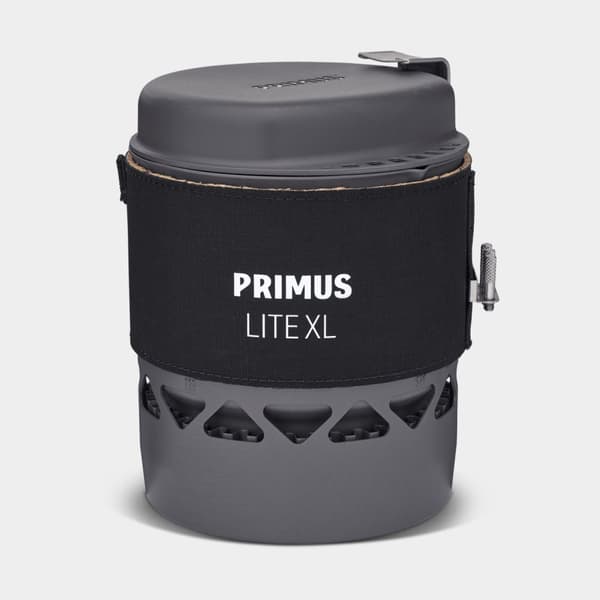 Campingkastrullsystem Primus Lite XL Pot, med värmeväxlare, hårdanodiserad aluminium, 1 liter
