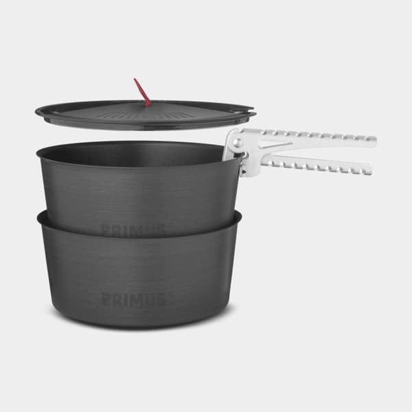 Kastrullset Primus LiTech Pot Set, 1.3 liter, 3 delar + griptång