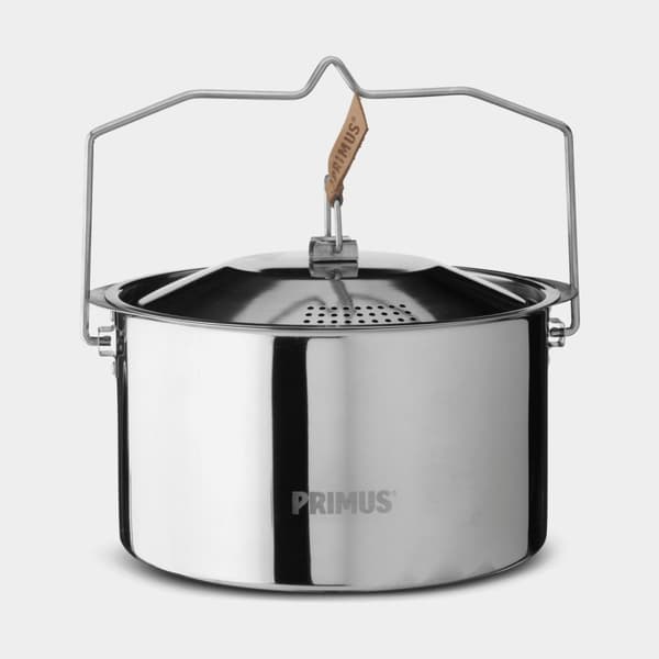 Kastrull med lock Primus CampFire Pot Stainless Steel, 3 liter