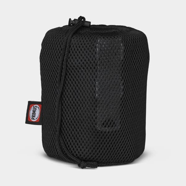 Campingkastruller &amp; stekpanna Trek Pot Set, hårdanodiserad aluminium, med 2 kastruller (600 ml &amp; 1 liter), 1 lock &amp; 1 stekpanna (Ø14.5 cm)
