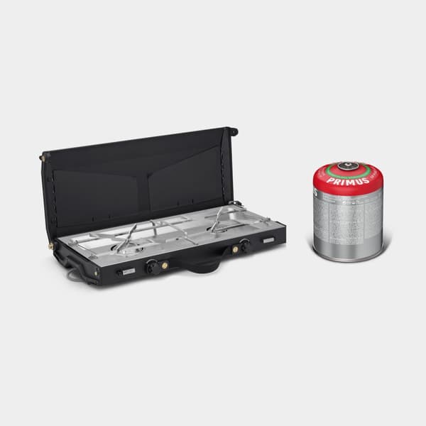 Campingkök Primus Alika Stove, 3900 W, med integrerad piezotändning Bränsletillval: + SIP Power Gas (450 gram)