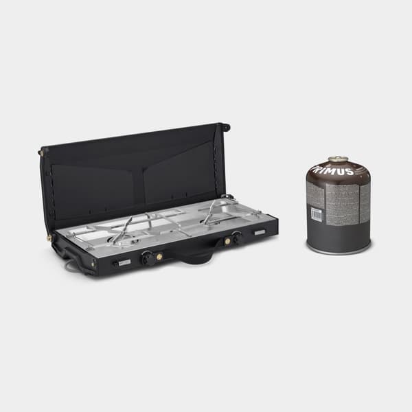 Campingkök Primus Alika Stove, 3900 W, med integrerad piezotändning Bränsletillval: + Winter Gas (450 gram)