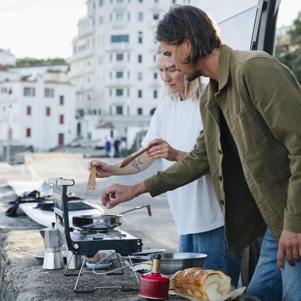 Campingkök Primus Tupike Stove, 3000 W, med integrerad piezotändning Bränsletillval: Utan bränsle