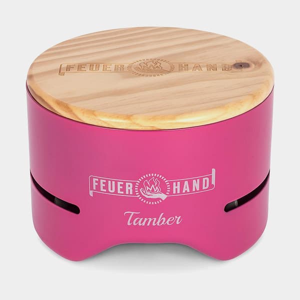 Bordsgrill / kolgrill Feuerhand Tamber Table Top, Telemagenta