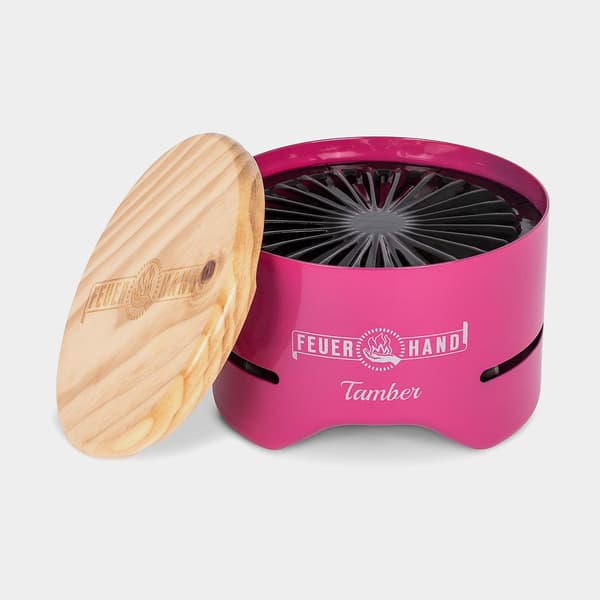 Bordsgrill / kolgrill Feuerhand Tamber Table Top, Telemagenta