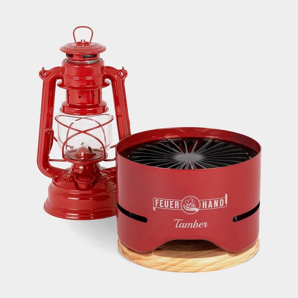 Bordsgrill / kolgrill Feuerhand Tamber Table Top, Ruby Red