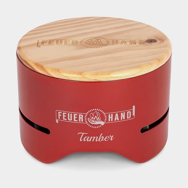Bordsgrill / kolgrill Feuerhand Tamber Table Top, Ruby Red