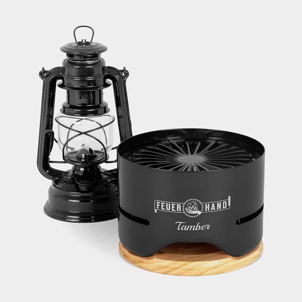 Bordsgrill / kolgrill Feuerhand Tamber Table Top, Jet Black