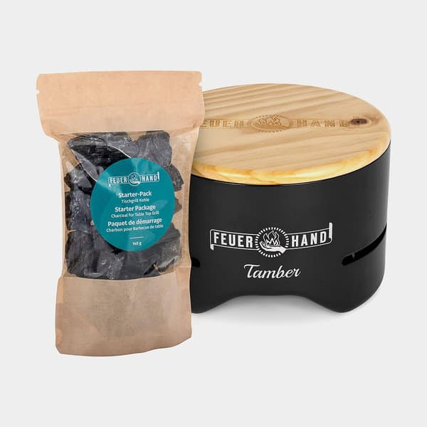 Bordsgrill / kolgrill Feuerhand Tamber Table Top, Jet Black