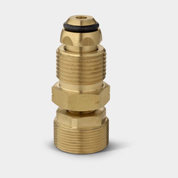 Gasadapter Primus P.O.L Adaptor, för anslutning av gasolflaskor med POL, för Kinjia, Kuchoma, Alika, Moja &amp; Tupike