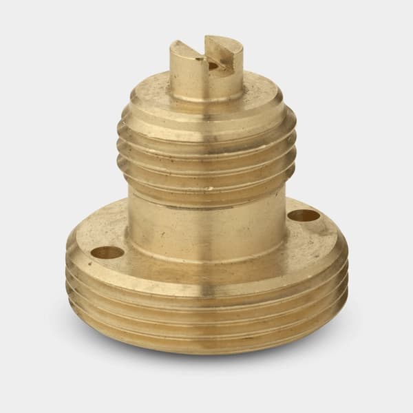 Gasadapter Primus M16x1.5 Adapter, för anslutning av gasolflaskor med M16x1.5, för Kinjia, Kuchoma, Alika, Moja &amp; Tupike