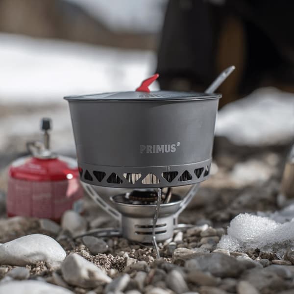 Gaskök Primus EasyFuel II Duo, 3000 W, med integrerad piezotändning, med Duo-ventil Bränsletillval: Utan bränsle
