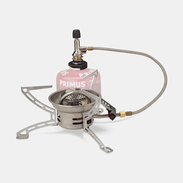 Gaskök Primus EasyFuel II Duo, 3000 W, med integrerad piezotändning, med Duo-ventil Bränsletillval: Utan bränsle