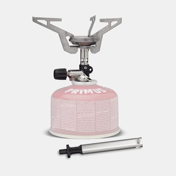 Gaskök Primus Express Stove, 2600 W, med piezo-tändare + förvaringspåse Bränsletillval: Utan bränsle
