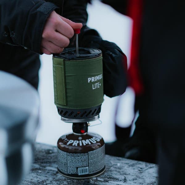 Gaskök Primus Lite Plus Stove System Feed Zone, 1500 W, med integrerad piezotändning + kastrull (500 ml) Bränsletillval: Utan bränsle
